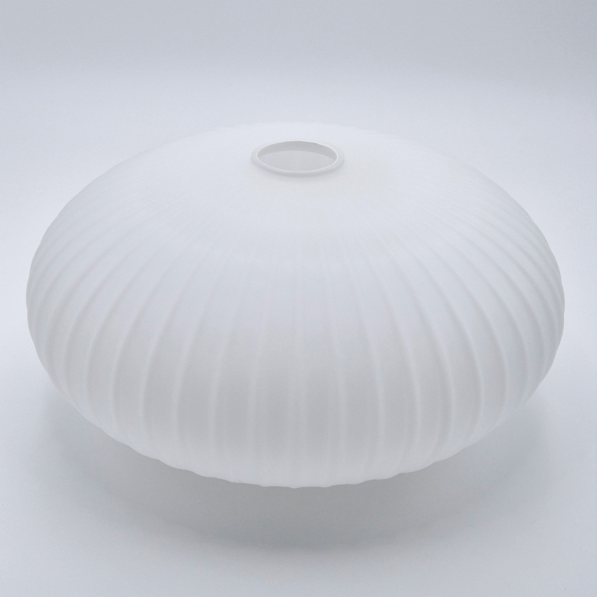 Lustra ar auklu HARMA 1xE27/15W/230V d. 30 cm balta/zelta