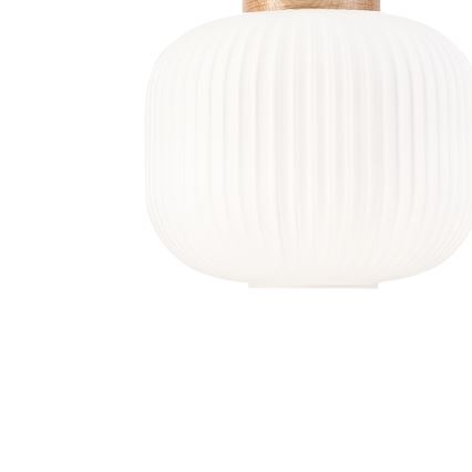 Lustra ar auklu HARMONY 1xE27/15W/230V d. 20 cm balta/ozols
