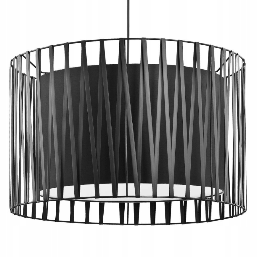 Lustra ar auklu HARMONY BLACK 3xE27/60W/230V