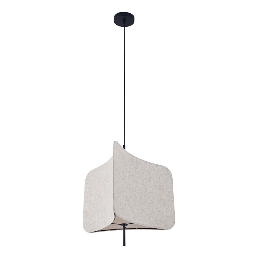 Lustra ar auklu HAVANA 1xE27/20W/230V d. 50 cm bēša
