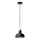 Lustra ar auklu HEBE 1xE27/60W/230V melna