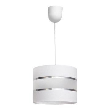 Lustra ar auklu HELEN 1xE27/15W/230V balta