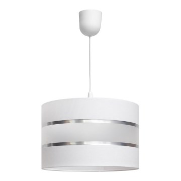 Lustra ar auklu HELEN 1xE27/15W/230V balta
