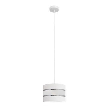 Lustra ar auklu HELEN 1xE27/15W/230V d. 20 cm balta