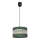 Lustra ar auklu HELEN 1xE27/15W/230V d. 25 cm zaļa/zelta