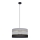 Lustra ar auklu HELEN 1xE27/15W/230V d. 40 cm melna/pelēka/zeltaina