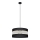 Lustra ar auklu HELEN 1xE27/15W/230V d. 40 cm melna/zeltaina