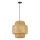 Lustra ar auklu HILO 1xE27/40W/230V d. 38 cm bambusa