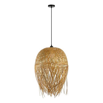 Lustra ar auklu HILO 1xE27/40W/230V d. 45 cm bambusa