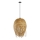 Lustra ar auklu HILO 1xE27/40W/230V d. 45 cm bambusa
