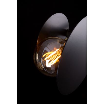 Lustra ar auklu IDEA 4xE27/15W/230V melna