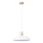 Lustra ar auklu INDY 1xE27/15W/230V d. 38 cm balta