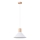 Lustra ar auklu JAGA 1xE27/15W/230V d. 30 cm balta