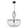 Lustra ar auklu JASMINA 1xE27/20W/230V d. 40 cm melna