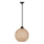 Lustra ar auklu JUTE 1xE27/60W/230V bēša