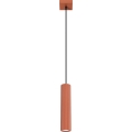 Lustra ar auklu KARBON 1xGU10/10W/230V sarkana