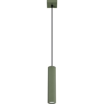 Lustra ar auklu KARBON 1xGU10/10W/230V zaļa