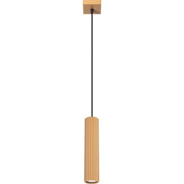 Lustra ar auklu KARBON 1xGU10/10W/230V zelta