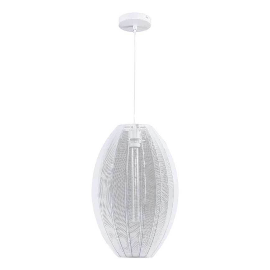 Lustra ar auklu KAREI 1xE27/20W/230V d. 30 cm balta