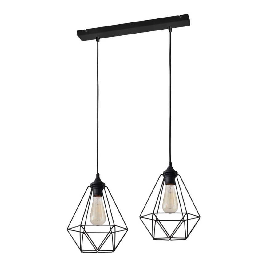 Lustra ar auklu KARO 2xE27/15W/230V