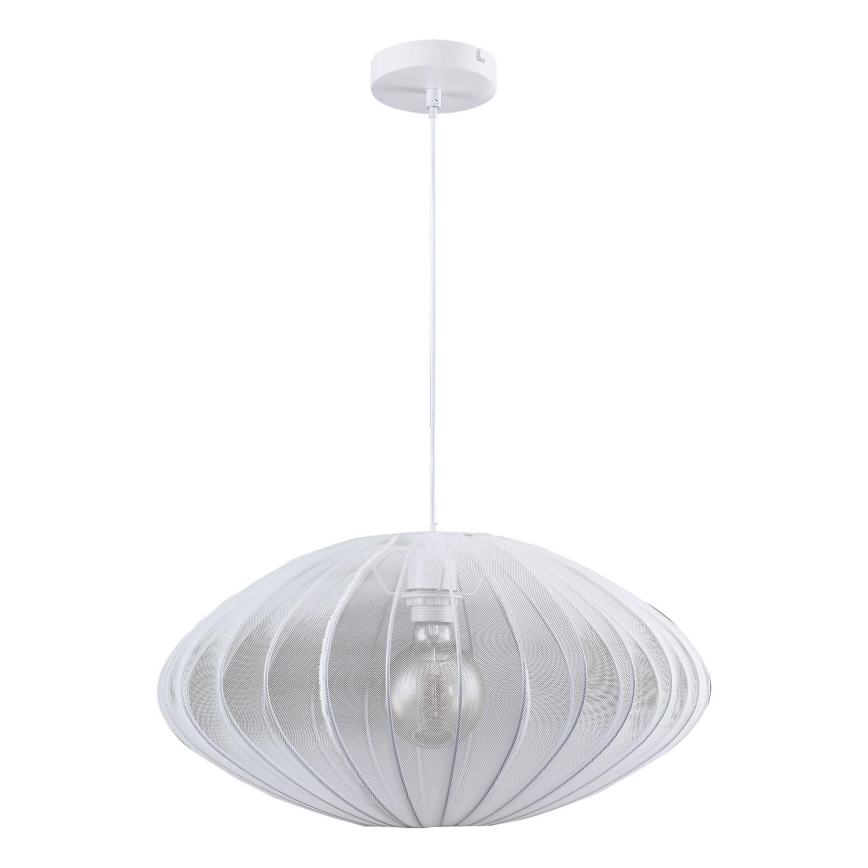 Lustra ar auklu KINU 1xE27/20W/230V d. 50 cm balta