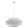 Lustra ar auklu KINU 1xE27/20W/230V d. 50 cm balta