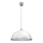 Lustra ar auklu KITCHEN 1xE27/15W/230V balta/spīdīgi hromēts