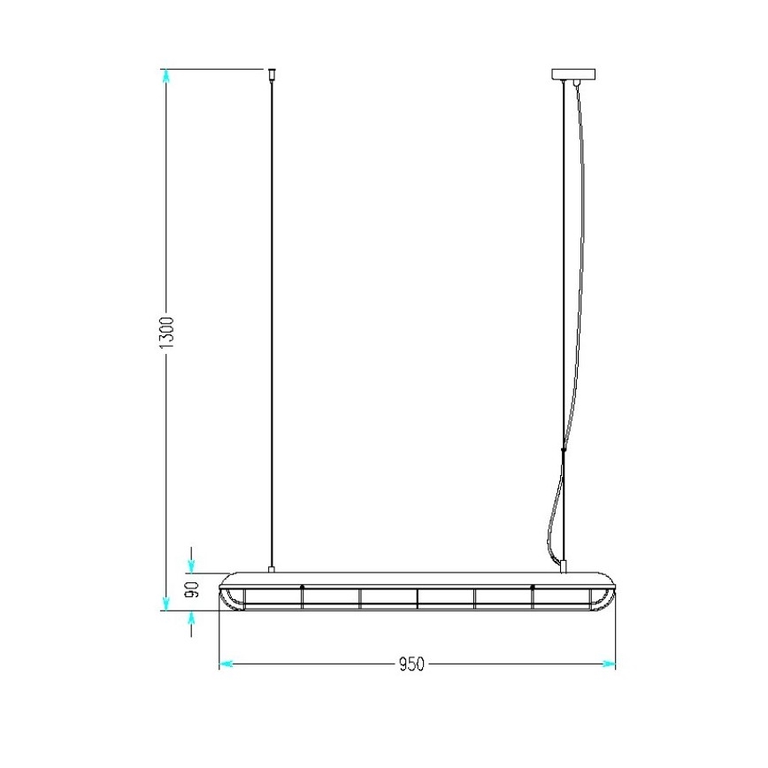 Lustra ar auklu KJELD 3xE14/60W/230V