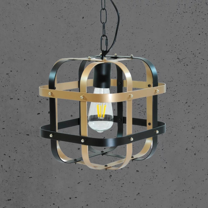 Lustra ar auklu KLATKA 1xE27/10W/230V