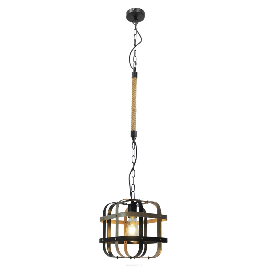 Lustra ar auklu KLATKA 1xE27/10W/230V