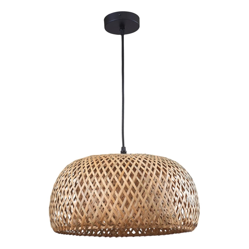 Lustra ar auklu KORFU 1xE27/20W/230V d. 38 cm bambusa
