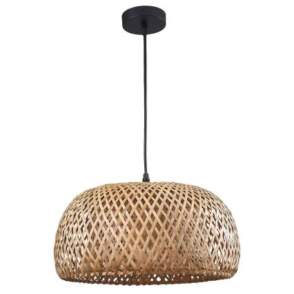 Lustra ar auklu KORFU 1xE27/20W/230V d. 38 cm bambusa