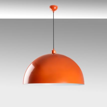 Lustra ar auklu KURE 1xE27/40W/230V oranža