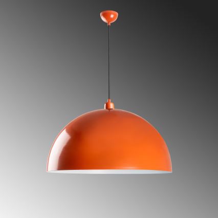 Lustra ar auklu KURE 1xE27/40W/230V oranža