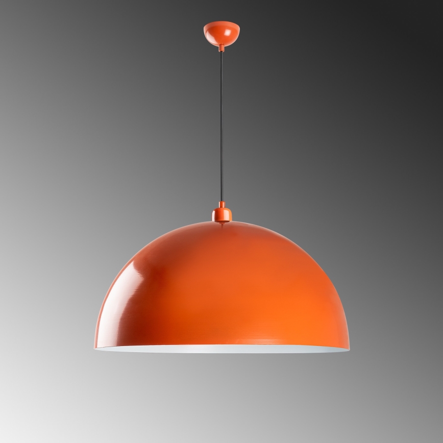 Lustra ar auklu KURE 1xE27/40W/230V oranža