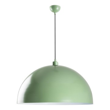 Lustra ar auklu KURE 1xE27/40W/230V zaļa
