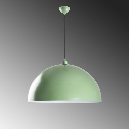 Lustra ar auklu KURE 1xE27/40W/230V zaļa