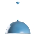 Lustra ar auklu KURE 1xE27/40W/230V zila