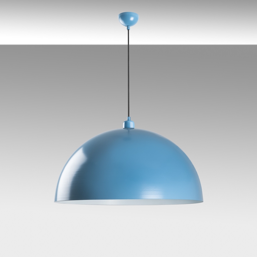 Lustra ar auklu KURE 1xE27/40W/230V zila