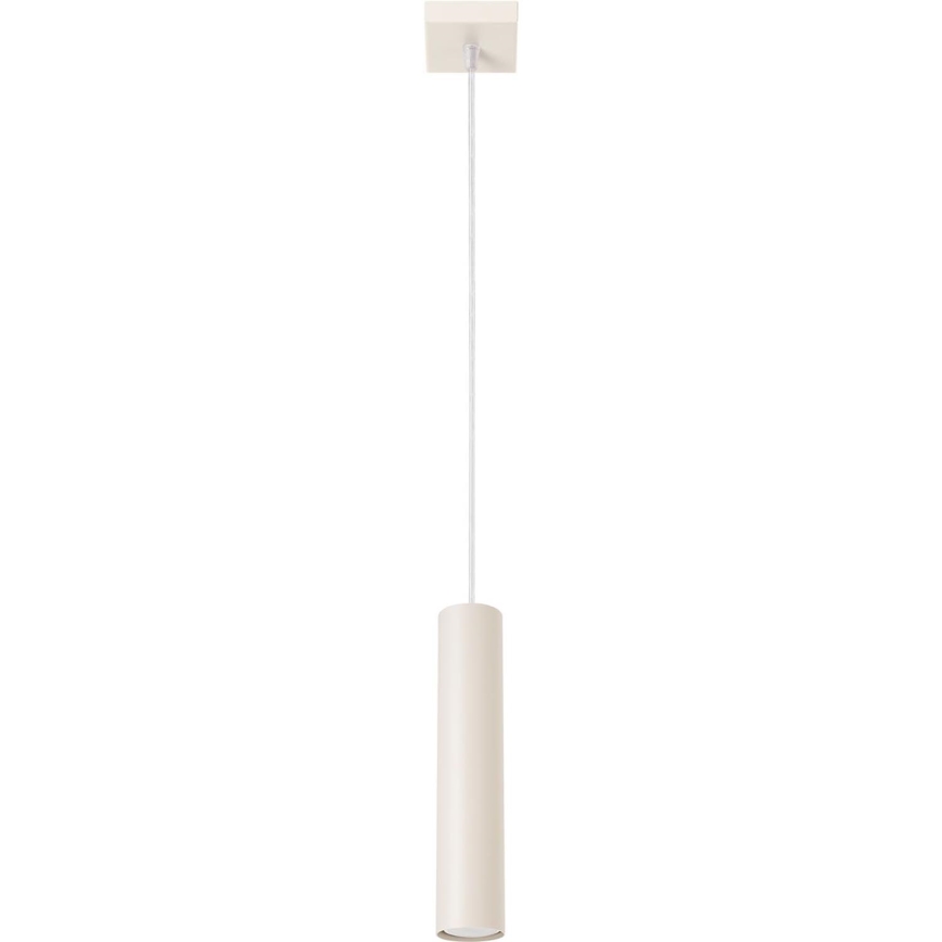 Lustra ar auklu LAGOS 1xGU10/10W/230V krēmkrāsa