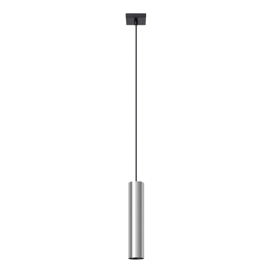Lustra ar auklu LAGOS 1xGU10/10W/230V spīdīgi hromēts