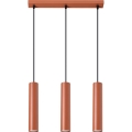 Lustra ar auklu LAGOS 3xGU10/10W/230V sarkana