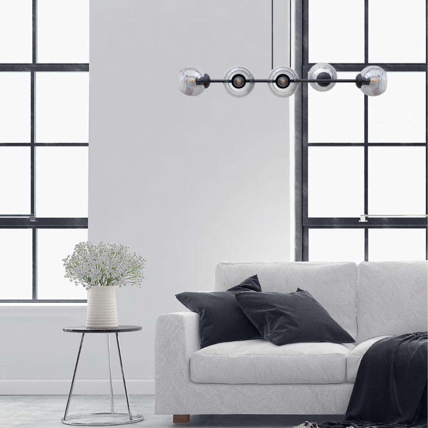 Lustra ar auklu LATIL 6xE27/60W/230V