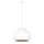 Lustra ar auklu LAVA 1xE27/15W/230V balta/zelta
