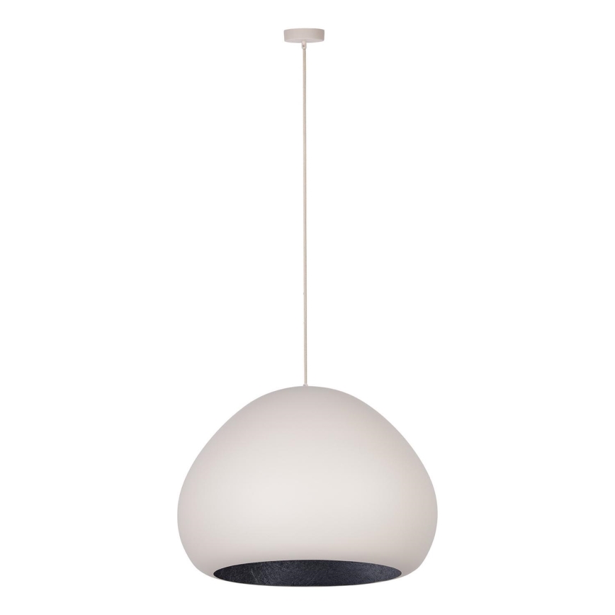 Lustra ar auklu LAVA 1xE27/15W/230V krēmkrāsa/melna