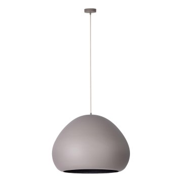 Lustra ar auklu LAVA 1xE27/15W/230V taupe/melna