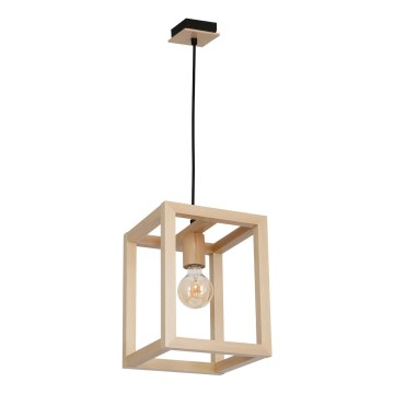 Lustra ar auklu LEGNO 1xE27/60W/230V