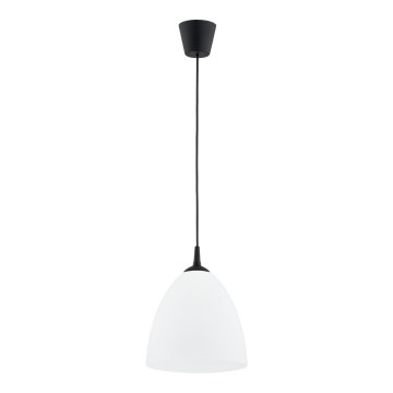 Lustra ar auklu LERA 1xE27/15W/230V melna