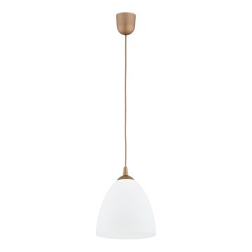 Lustra ar auklu LERA 1xE27/15W/230V zelta