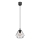Lustra ar auklu LETI 1xE27/15W/230V melna